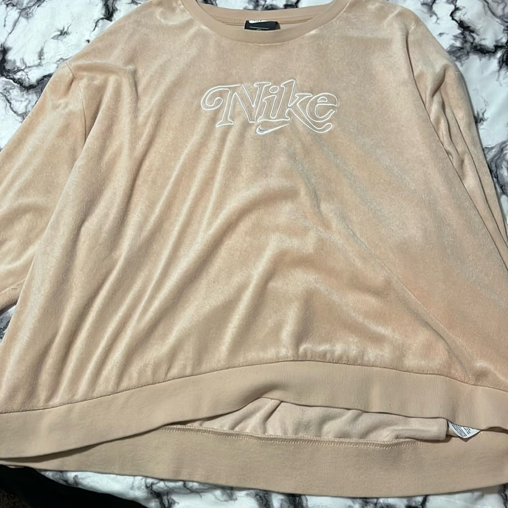Nike Women's Tan long sleeve